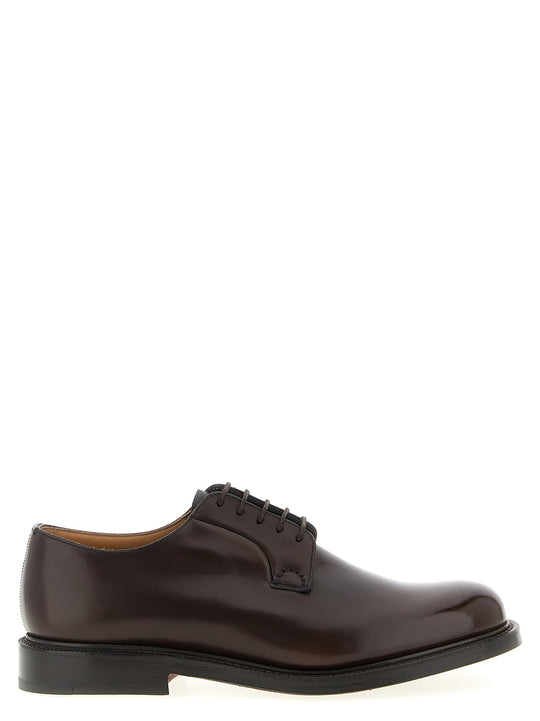Shannon Lace Up Shoes Brown