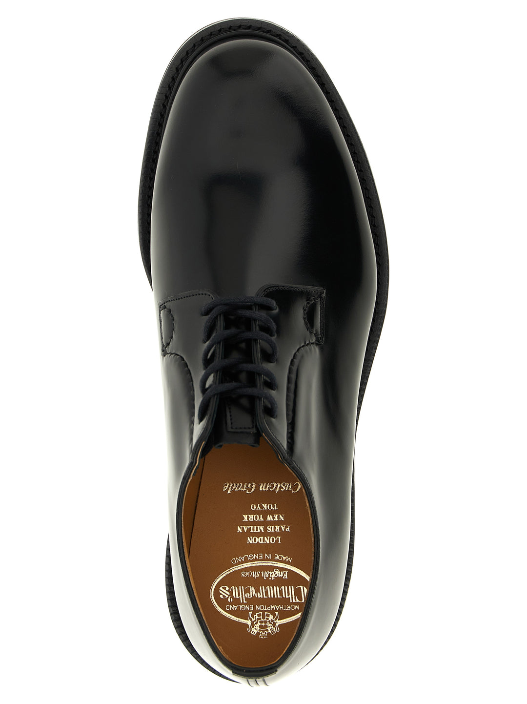 Church'S Shannon Lace Up Shoes - Black | 5ef3ee0e16a20ffa03a43bd19f5f45f1ce4768a7
