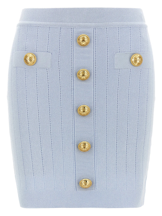 Chiocciola Skirts Light Blue