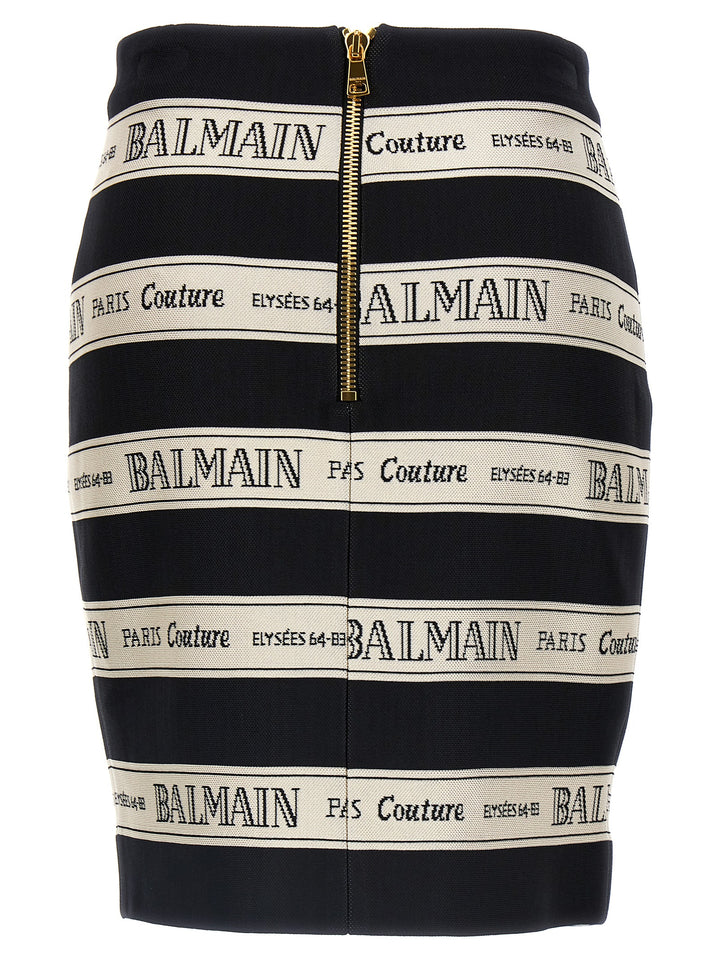 Balmain Nastro Balmain Skirts - Black | ba982145f03e208d99d1deb7a3825870c769512b