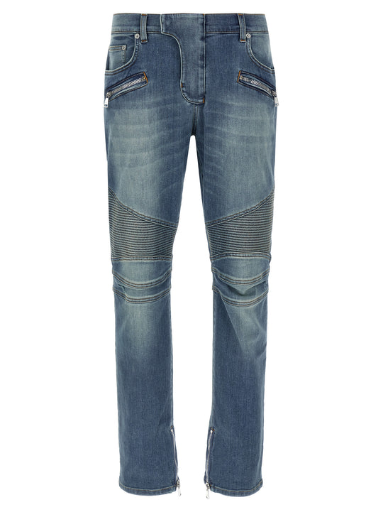 Biker Jeans Blue