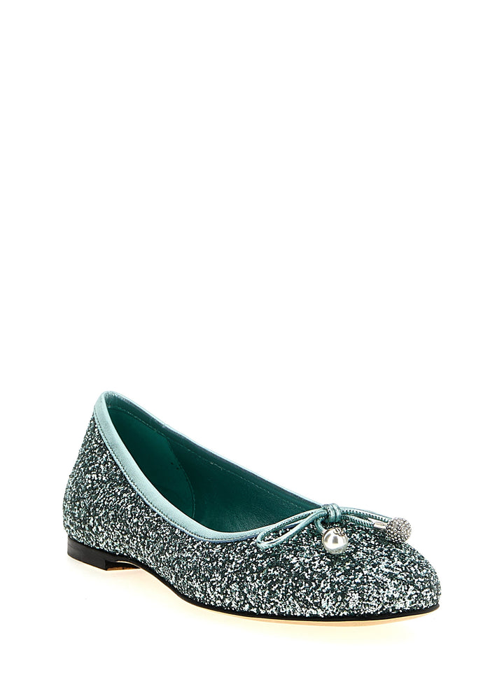Jimmy Choo Elme Flat shoes - Green | bead1d62cfaeeed98e901a7f21cc3090570c087b