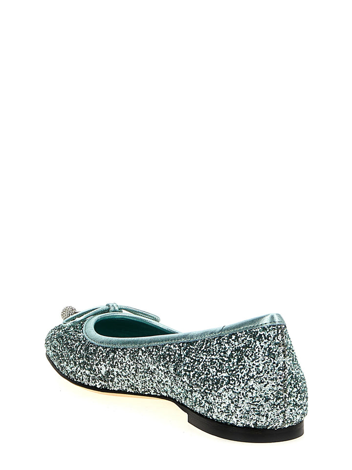 Jimmy Choo Elme Flat shoes - Green | c8fd3d43be4eddee2d78ddc312276f0f9e89b482