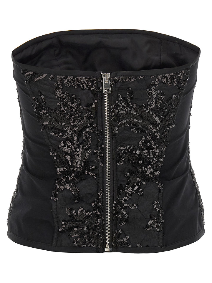 Le Twins Elodie Tops - Black | f576a02ffa8fc7ded5f5d52ca760cd1f56a662d2