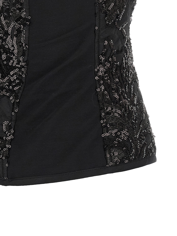 Le Twins Elodie Tops - Black | 160167dffaf43121436237b9a320ce2a1aaaac66