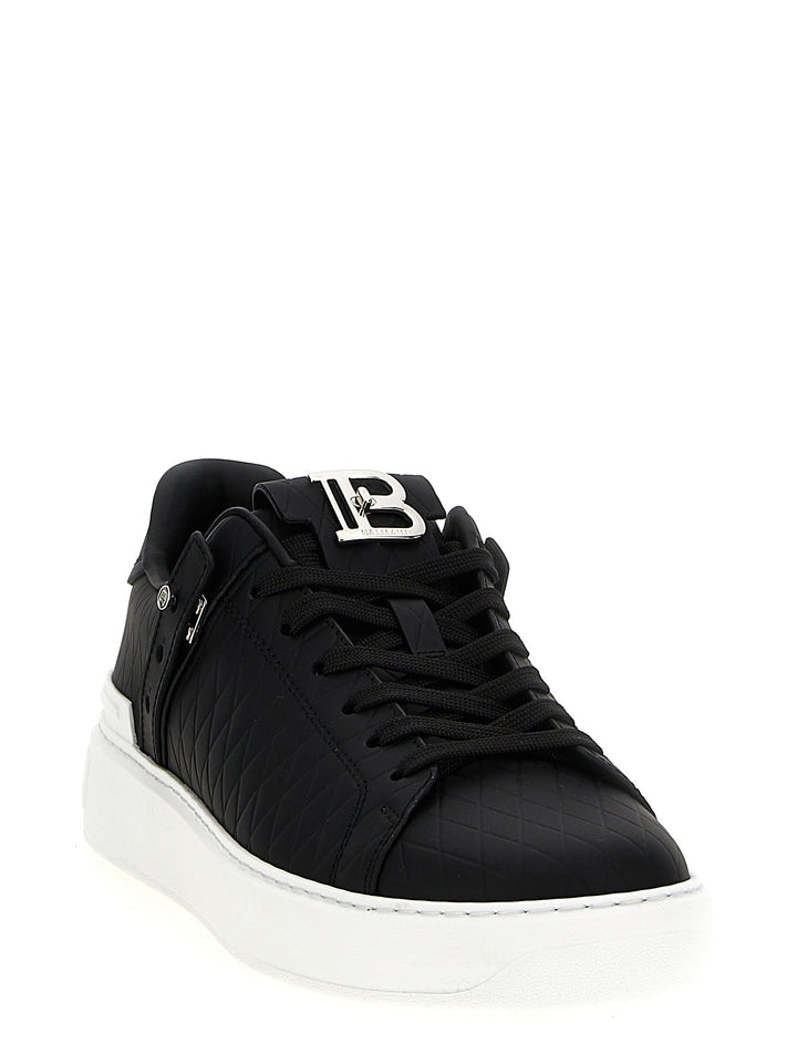 Balmain B-Court B-Buzz Sneakers - Black | c9c1e1729e6904a83c658135bc5dbe4b69ba276a