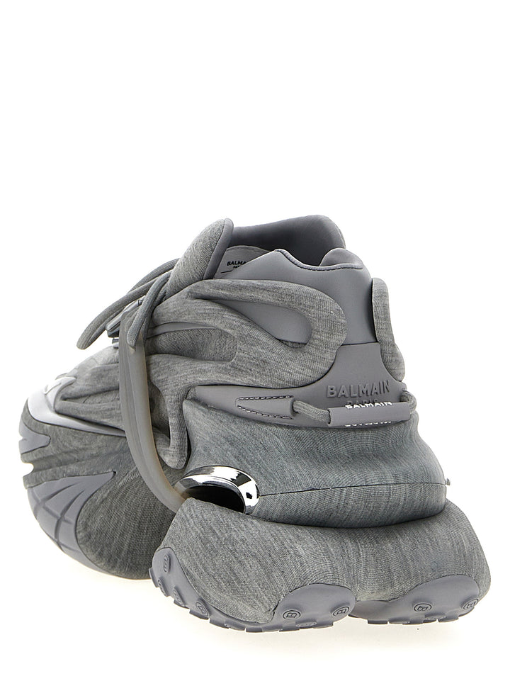 Balmain Unicorn Sneakers - Gray | e39a9f7592ae39fca30815e9febddde3b4bfef74