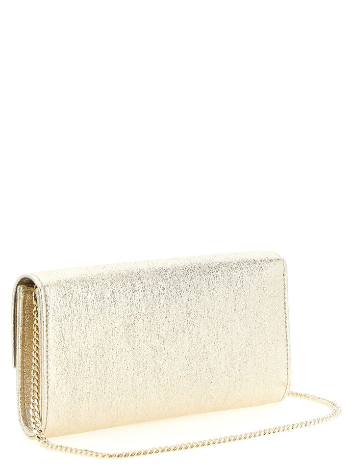 Jimmy Choo Emmie Clutch - Gold | fdd52ee69e6c6d69953ba57c7d0367c4b753ba46