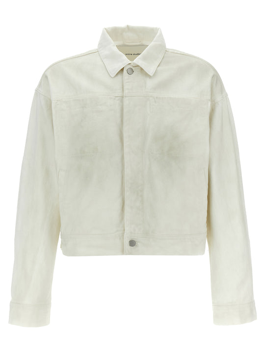 Gem Puffer Jackets White