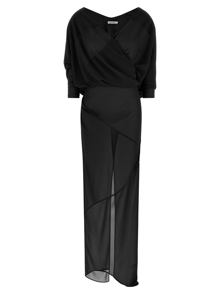 Entire Studios Asymmetrical Skirt Dress Dresses - Black | 352571ea4cf8919aaf82428936aad37fef60e1d6