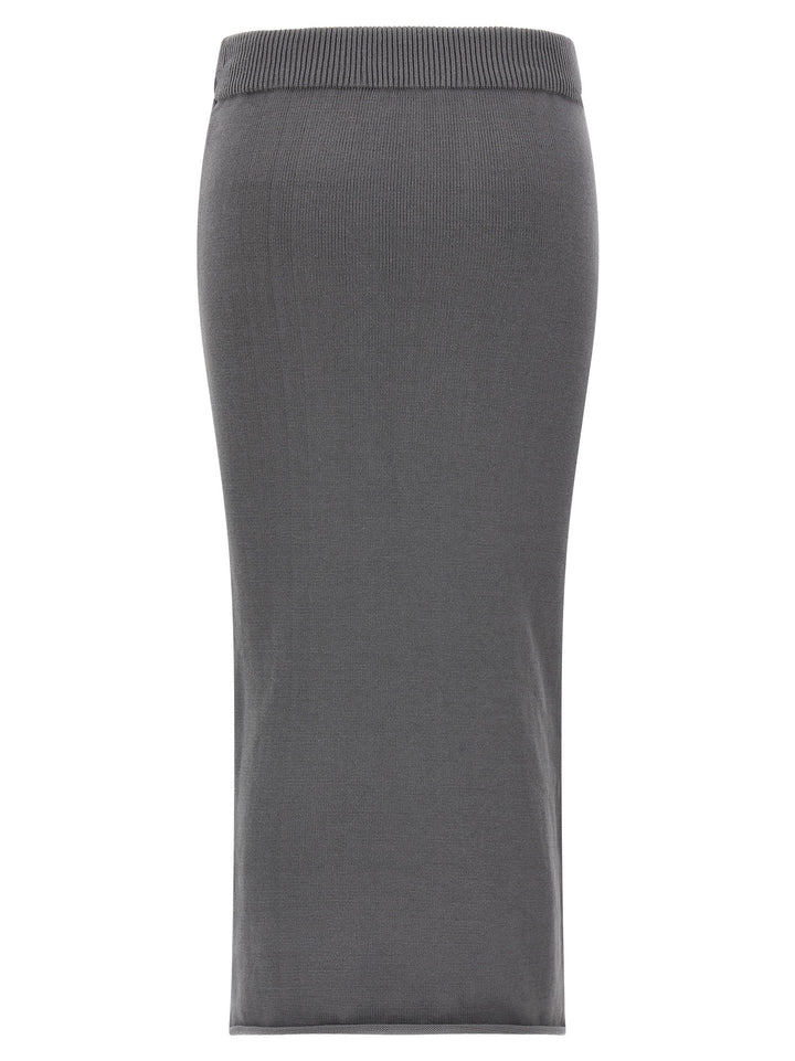 Entire Studios 'Raw Knit Skirt Skirts - Gray | 78ca677030b4e6e0753961f8f965e19389bf38c5