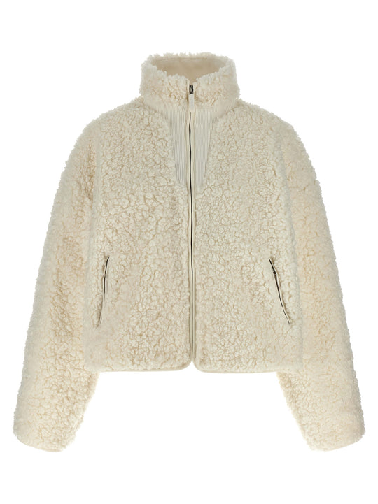 Ef Puffer Jackets White