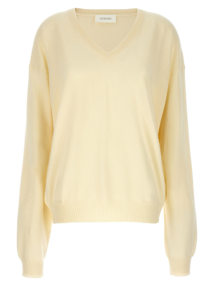Sportmax Etruria Sweaters and Cardigans - Yellow | b52dab944eab9fc7a2051a37cf9d9a7498f5de82