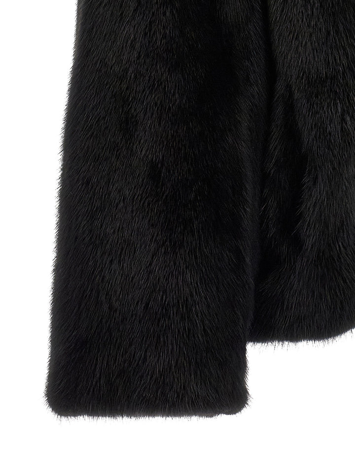 Simonetta Ravizza Urra Fur - Black | e4ba3533740a0d4ce97c9f15c70c8646405fd22e