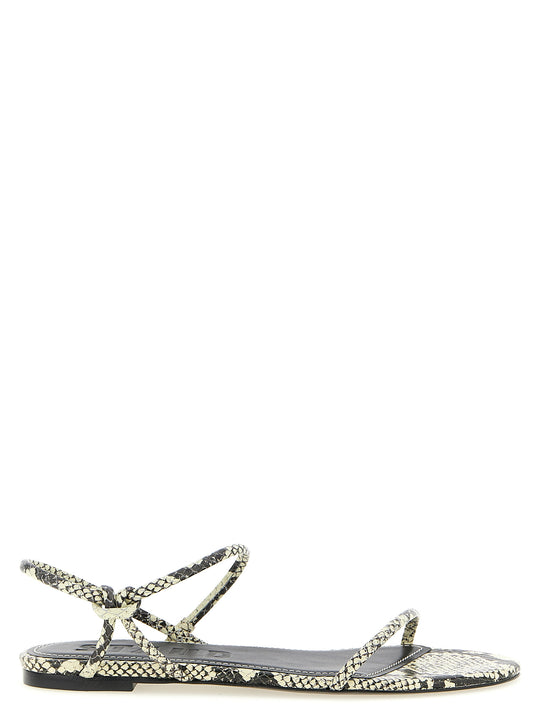 Laurel Sandals White/Black