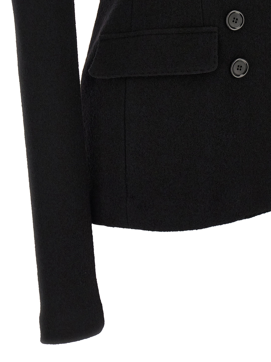 Dolce & Gabbana Wool Cloth Blazer BlazerS - Black | 32ef59338a457e7cadc50244204b85fb2ab2ba9f