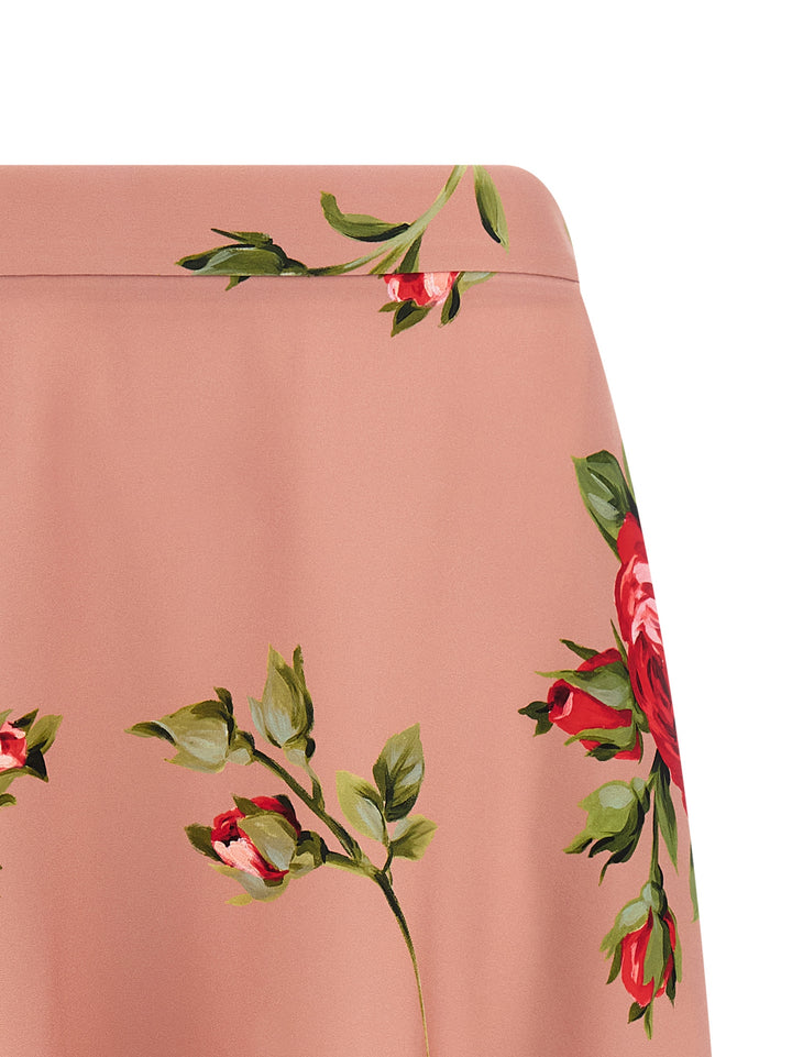 Dolce & Gabbana Bouquet Rose Skirts - Pink | 502aaf6fab766bfd34e79df14e9b50a9a058a014