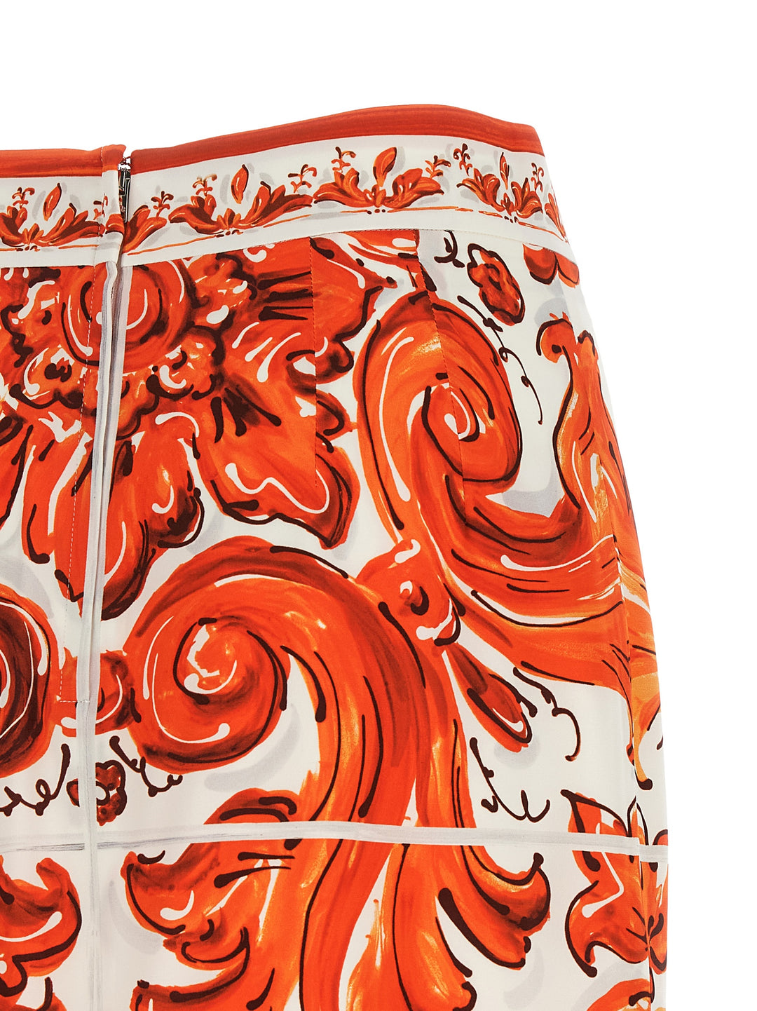 Dolce & Gabbana Maiolica Skirts - Orange | 4d635770c46c74c54c4539f31bbe44731f0f799a