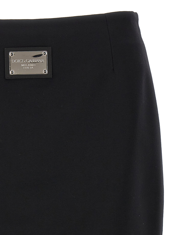 Dolce & Gabbana Black Sicily Skirts - Black | 50bc6518c7d0392ac5b54c063ad4bd2a8fc18eb8