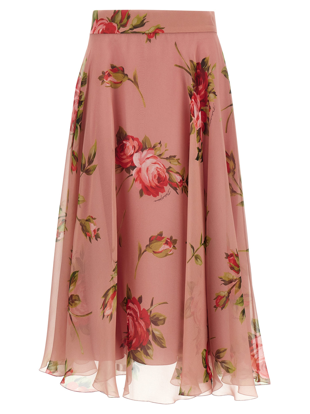 Dolce & Gabbana Bouquet Rose Skirts - Pink | 683baeb5d8699cfd8e98393b9ad5f0c293a8d2e5