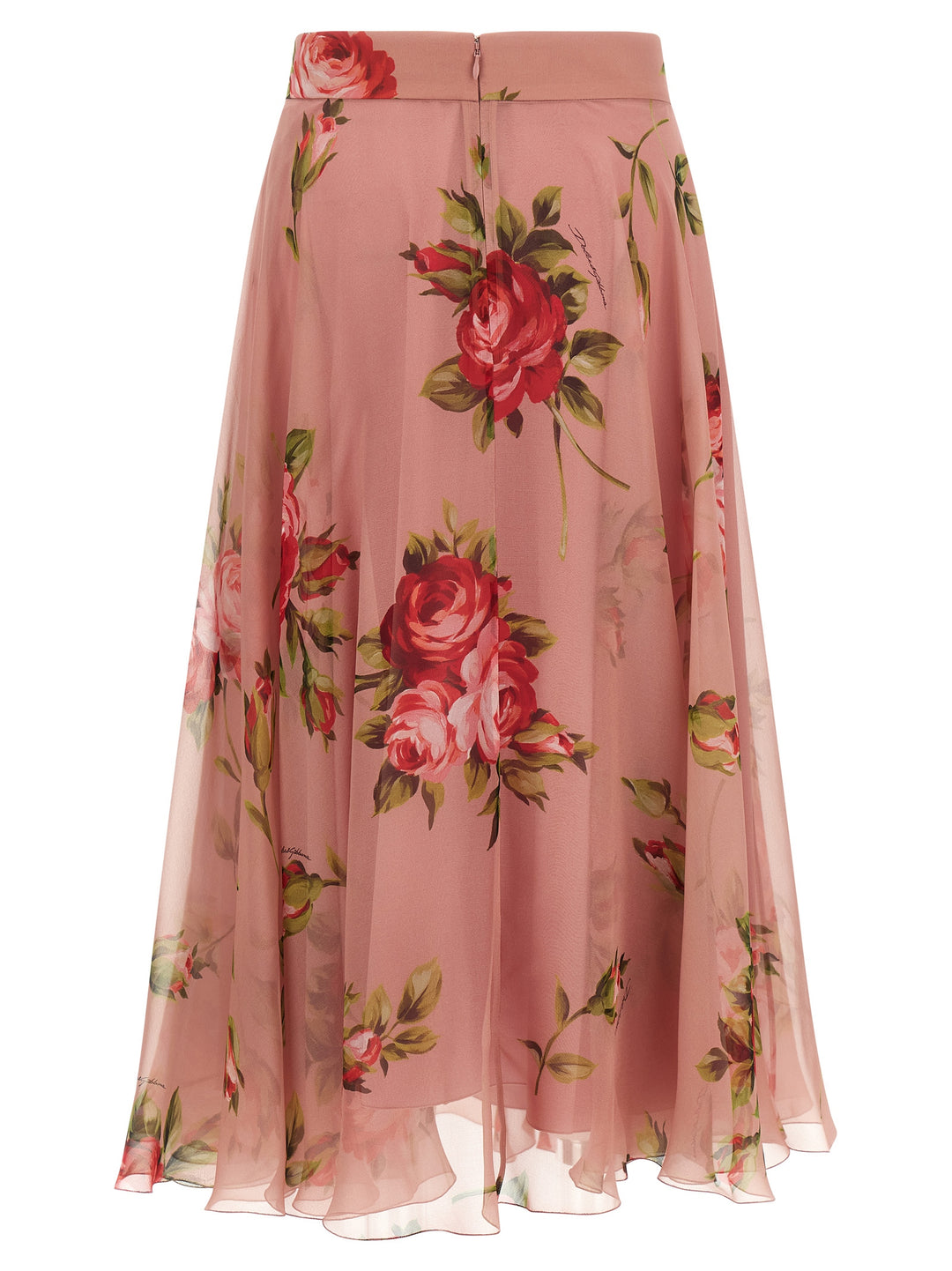 Dolce & Gabbana Bouquet Rose Skirts - Pink | 90a06d954cb142e4c38f55fa87124a58e880c2f8