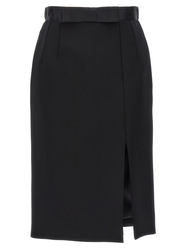 Dolce & Gabbana Wool Pencil Skirt Skirts - Black | f9b3eb409e917a07cd7a6a2dbb18c48511752e73