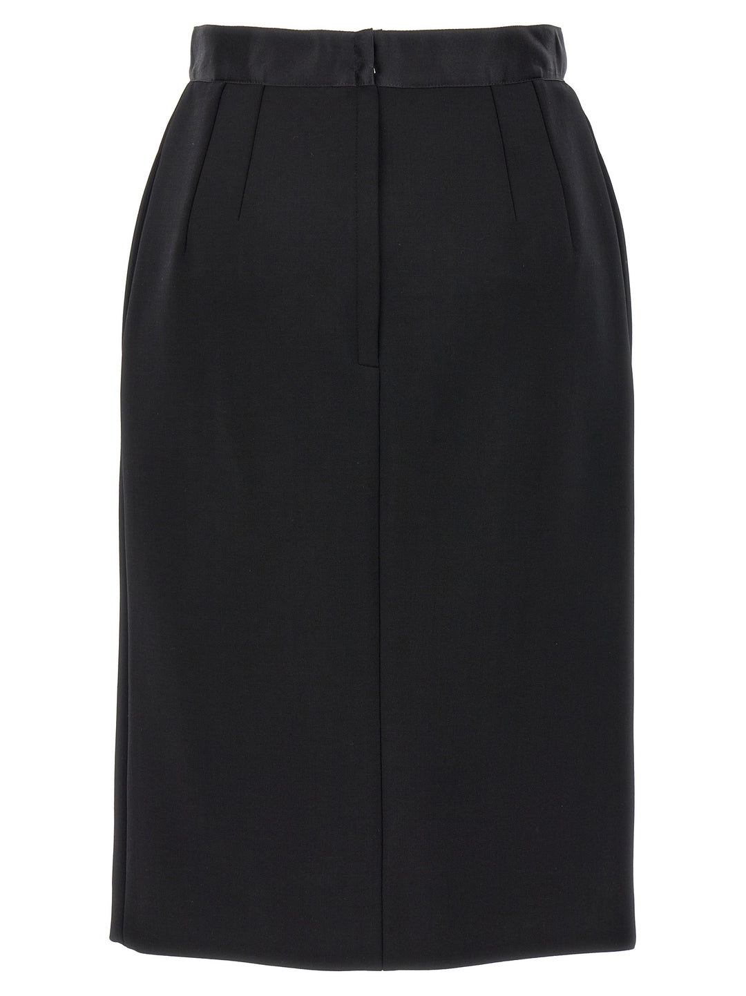 Dolce & Gabbana Wool Pencil Skirt Skirts - Black | b73c558d9c8b5b3c53bce20fa7c4a00ea548d6fd
