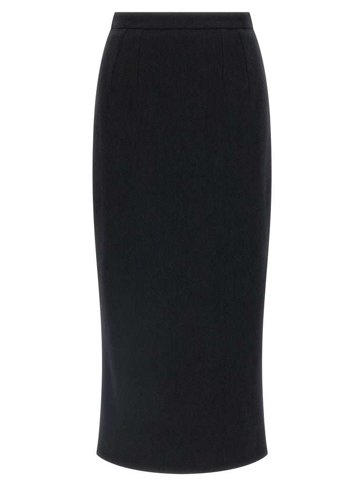 Dolce & Gabbana Wool Sheath Skirt Skirts - Black | fbe371284374eac16cd465f77881827fd4b9829e