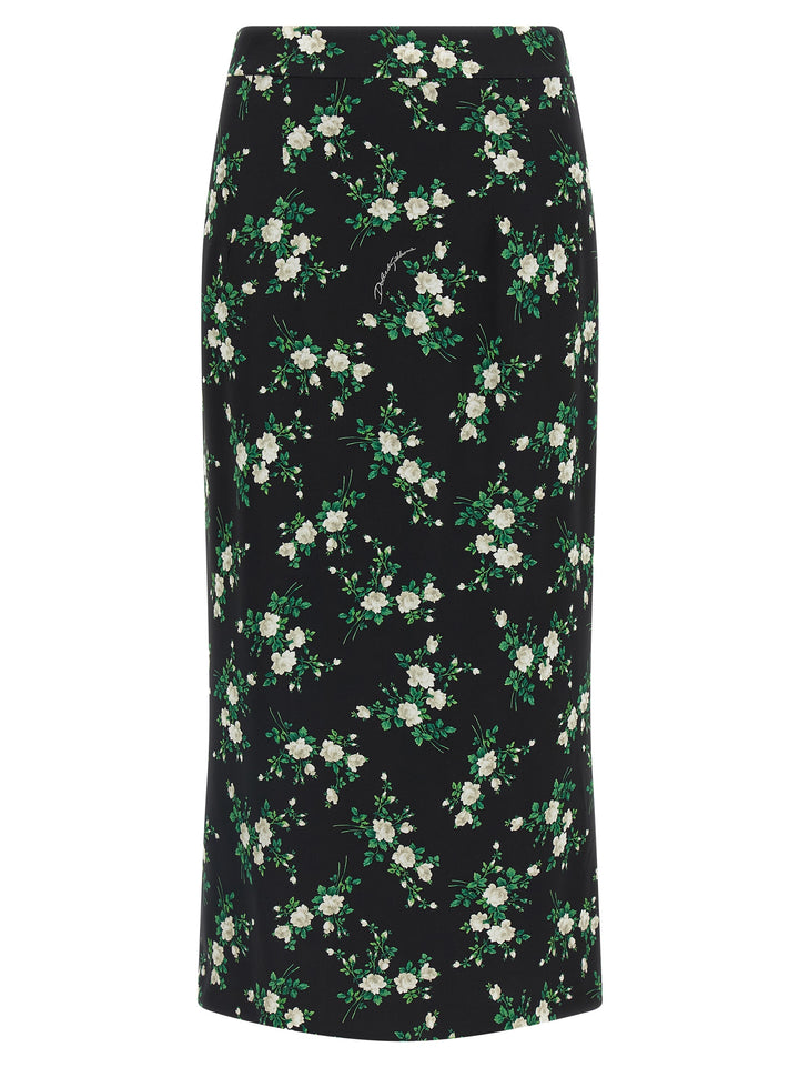 Dolce & Gabbana Fiorellini Skirts - Black | a272bab29328f5c219efa5c22a9c4ef41cc4f0b3