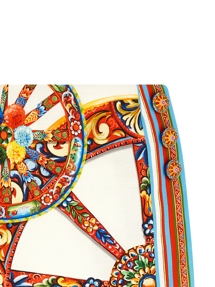 Dolce & Gabbana Carretto Skirts - Multicolor | 24a89b000ce24e4ffb8fbfec1bdf0f3d7fef18b0