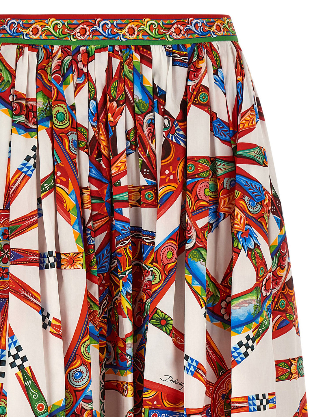 Dolce & Gabbana Carretto Skirts - Multicolor | 6f38687bb6369eb694860bf2619377ab77314528