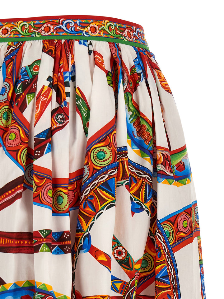 Dolce & Gabbana Carretto Skirts - Multicolor | 7c28058c76ef2a4000266041d7413eb4ceec9a14