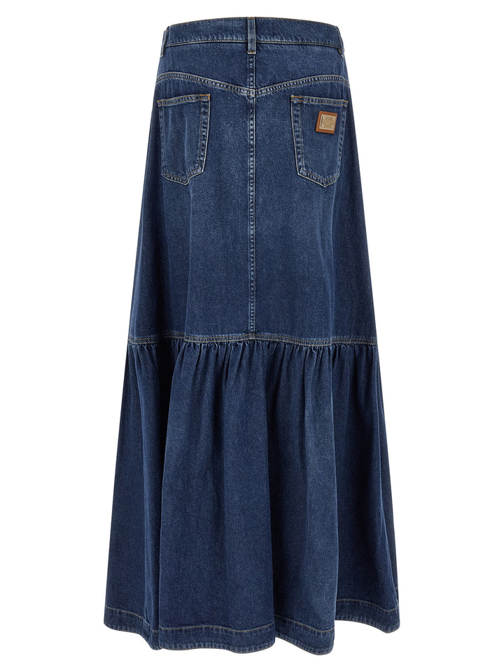 Dolce & Gabbana Denim Skirt Skirts - Blue | b753af71b5e792d3d6558641c51aa20677a83979