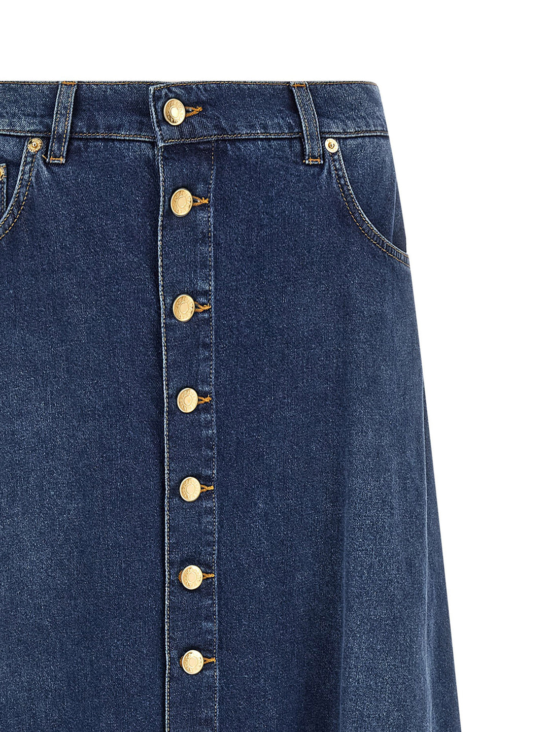 Dolce & Gabbana Denim Skirt Skirts - Blue | d5724d31fc7b383e78e46567af15ef5fa745385c