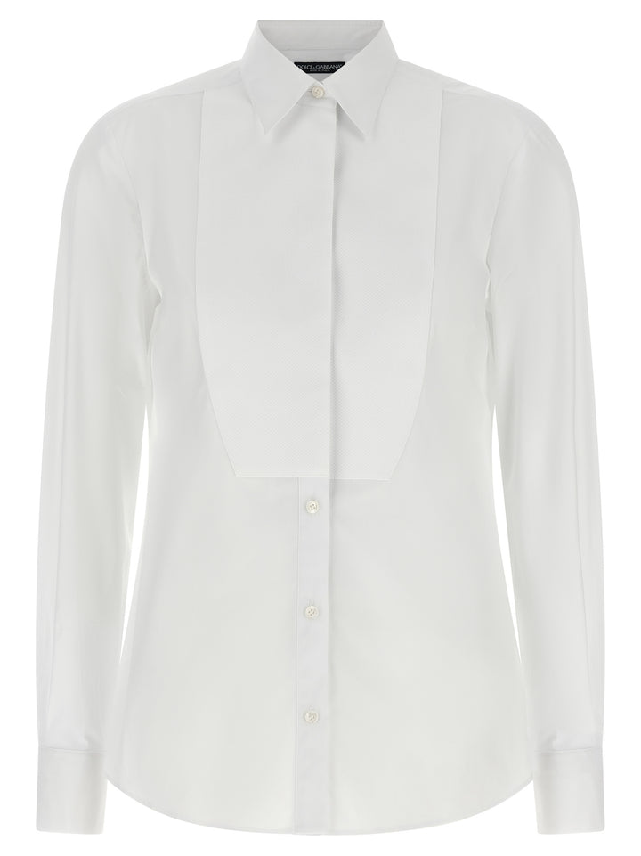 Dolce & Gabbana Tuxedo Shirt Shirt and Blouse - White | 326032536432a6f82570f67013eaebebb5b04a38