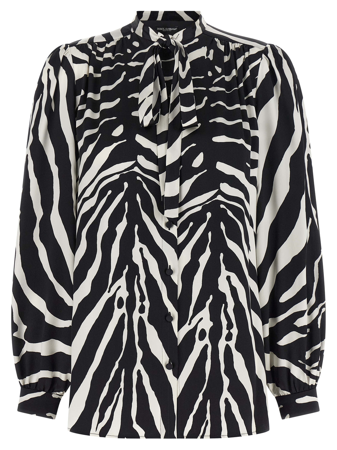 Dolce & Gabbana Zebra Shirt and Blouse - White/Black | e15b9cf6737bfd1b4ae169f79a315cfd7816dbe8