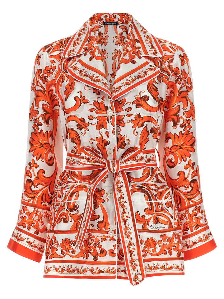 Dolce & Gabbana Vanity Shirt and Blouse - Orange | c638653c1c71f90ac51febe16c266b7261dfd76b