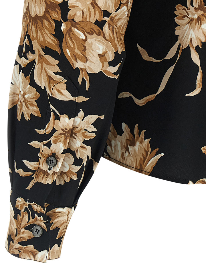 Dolce & Gabbana Charmeuse Shirt Shirt and Blouse - Multicolor | f9099a3f7ed28b1b244302d7504b66b4bef6244f