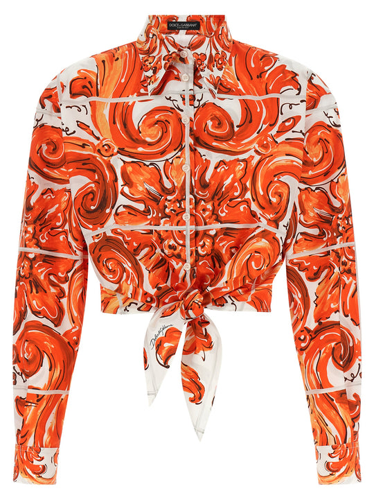 Maiolica Shirt And Blouse Orange