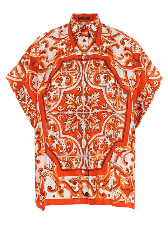 Maiolica Shirt And Blouse Orange