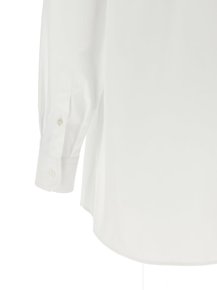 Dolce & Gabbana Shirt With Scarf Shirt and Blouse - White | 81a7cad3a58c4d3f77aa7b243042c1de8b6b6bed
