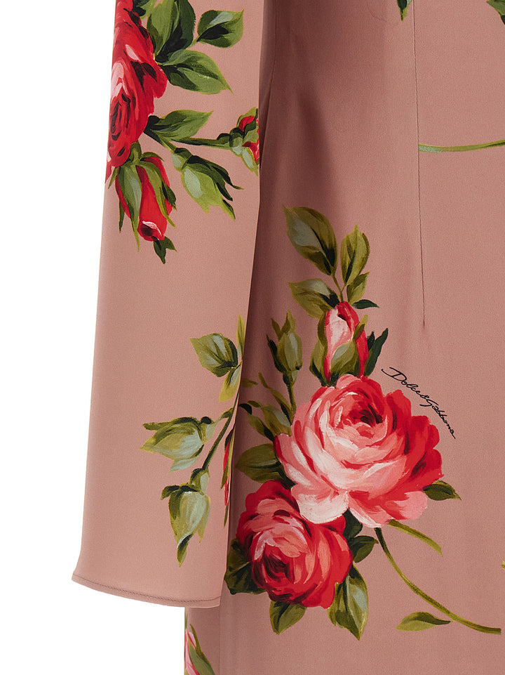 Dolce & Gabbana Bouquet Rose Dresses - Pink | 12b082dc0b36cdb18812abcfc1dcf3fa403d91e8