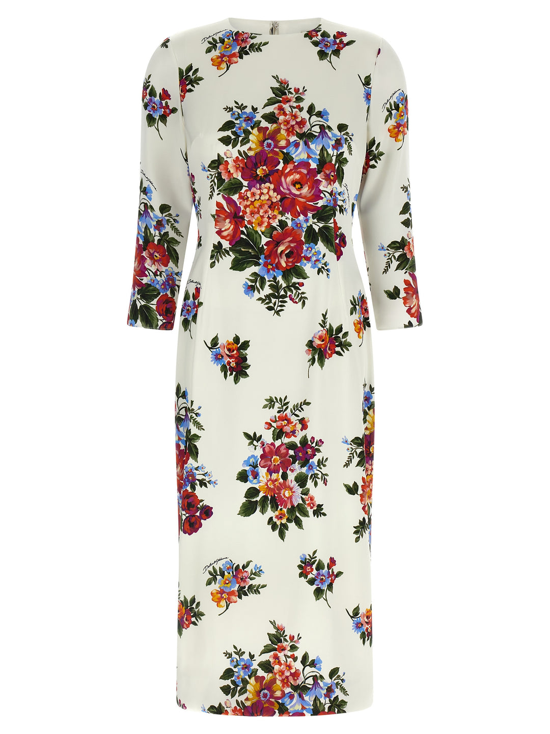 Dolce & Gabbana Mazzo Di Fiori Dresses - White | 74d5fc2e38ae7f32a0a57f915069effd4ae9d298