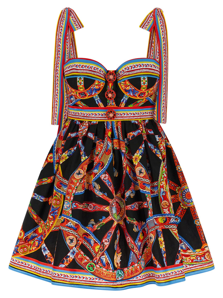 Dolce & Gabbana Carretto Dresses - Multicolor | 883fdea12e523ff80198113fd2c39b2d071a7bd3