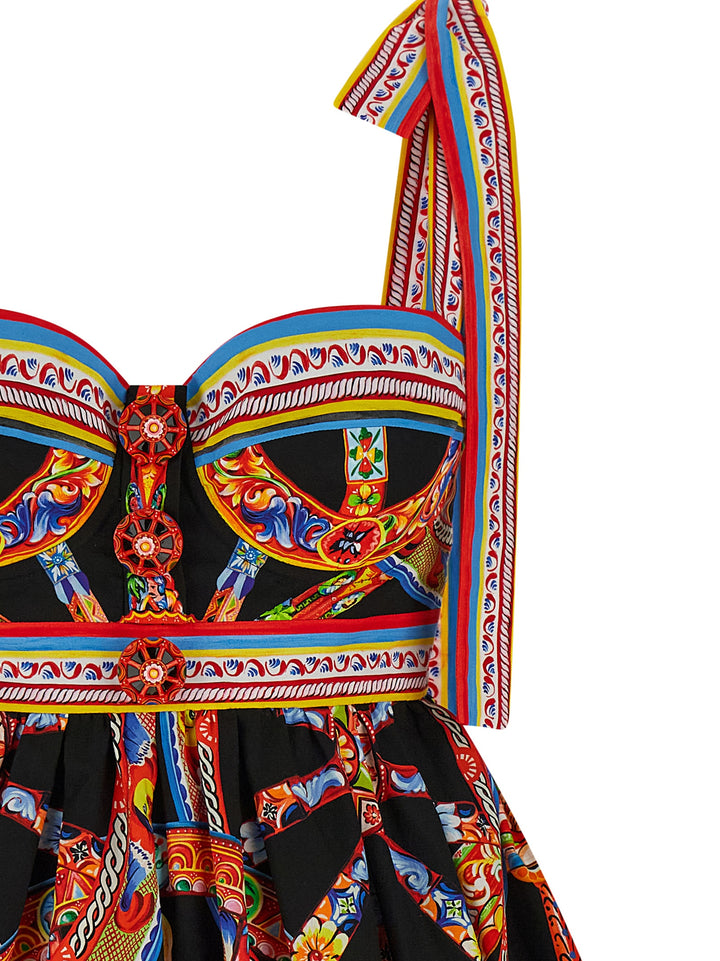 Dolce & Gabbana Carretto Dresses - Multicolor | 41487ba3768a86d5642a31a2af3b37603f7cca20