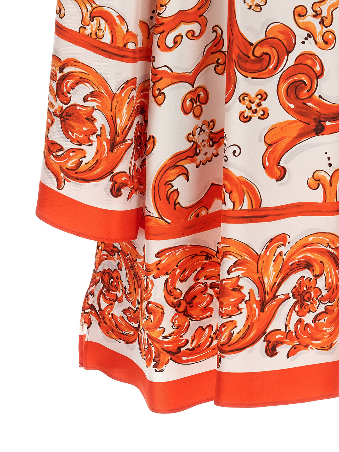 Dolce & Gabbana Maiolica Dresses - Orange | e0b6cf2f34dd8659cb23ff668210d227105ae009
