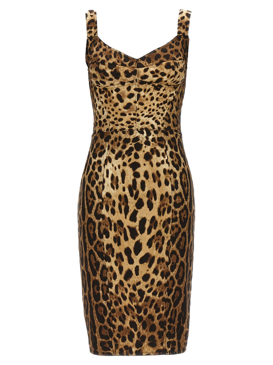 Leopardo Dresses Multicolor