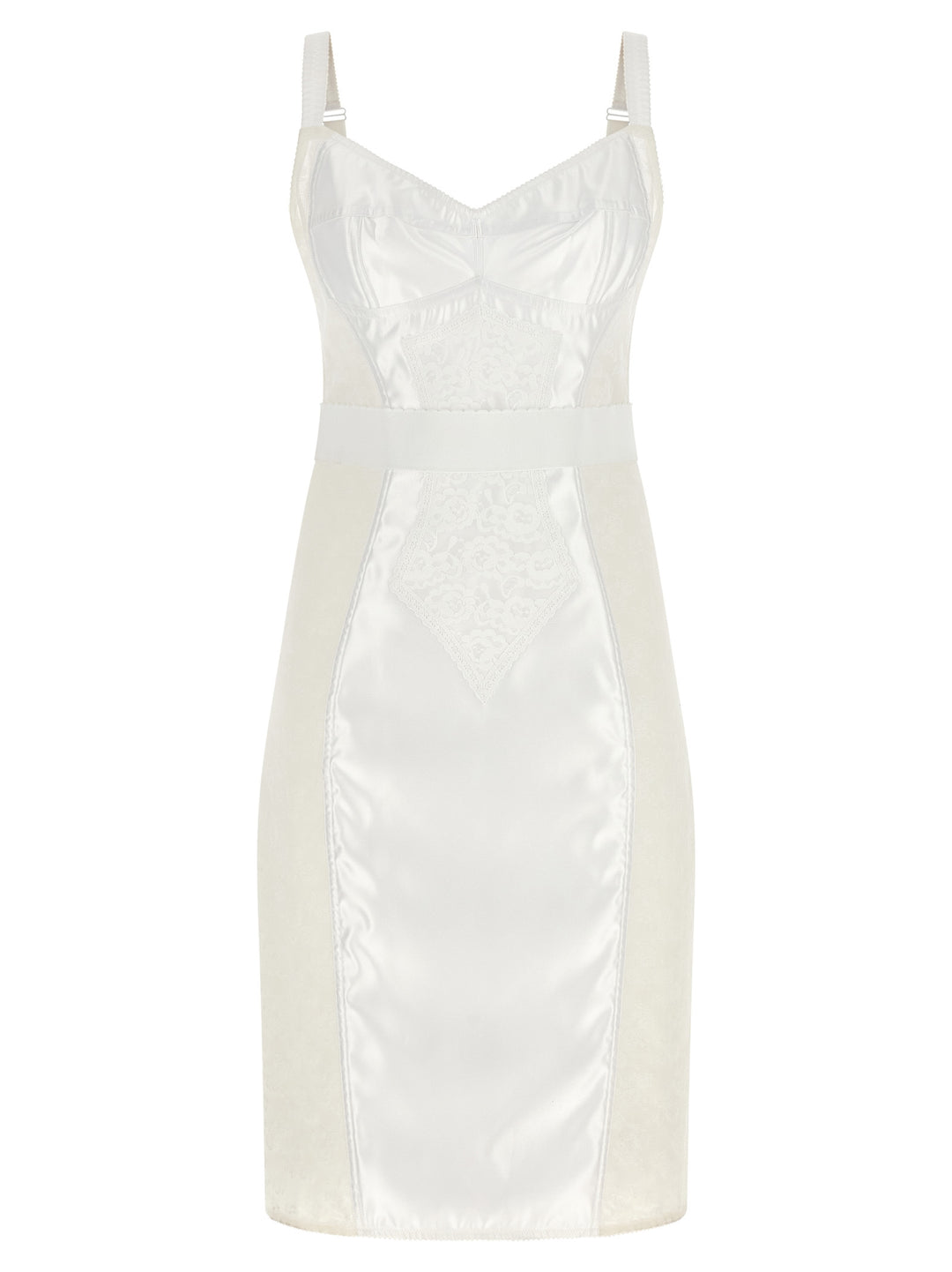 Dolce & Gabbana Corsetry Dress Dresses - White | 4791032c7057aa73615e3a08e83e4b81197f8d25