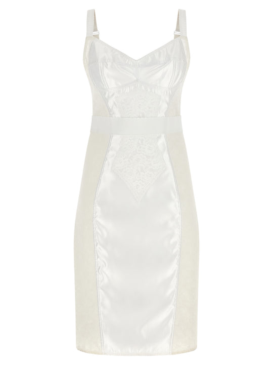 Corsetry Dress Dresses White