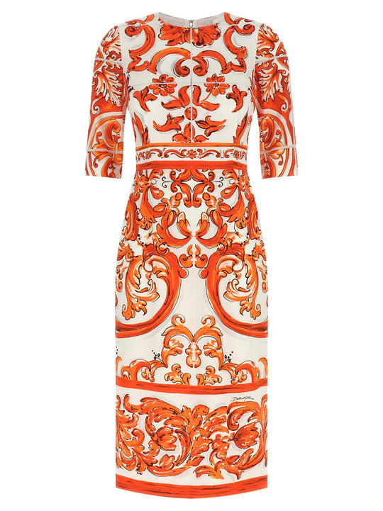 Maiolica Dresses Orange